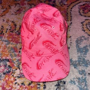 Lacoste Pink dad hat